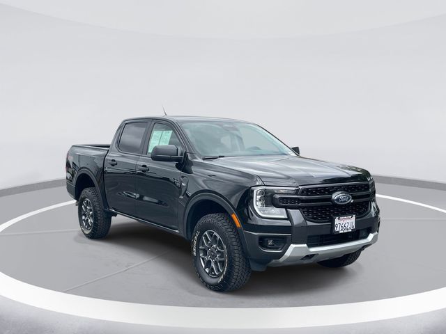Shadow Black 2025 Ford Ranger Pickup Truck Four-Wheel Drive Automatic