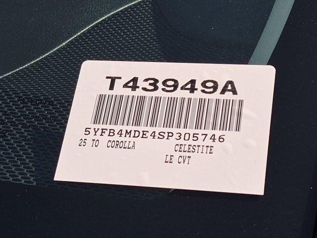 Used 2025 Toyota Corolla Sedan