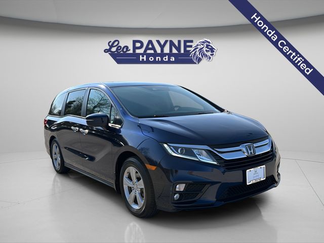 Black (Obsidian Blue Pearl) 2020 Honda Odyssey EX-L FWD Minivan Front-Wheel Drive Automatic