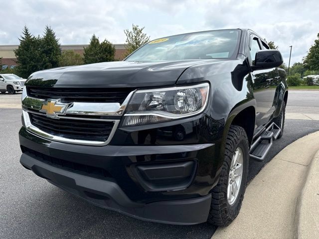 Black 2019 Chevrolet Colorado Pickup Truck Four-Wheel Drive 8-Speed Automatic