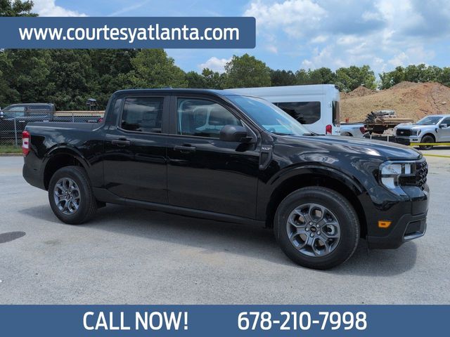 Shadow Black 2026 Ford Maverick XLT SuperCrew FWD Pickup Truck Front-Wheel Drive Continuously Variable Transmission