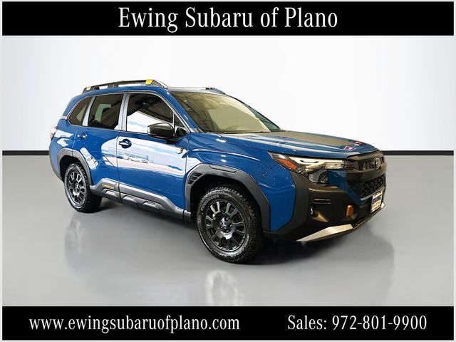 Geyser Blue 2026 Subaru Forester SUV / Crossover All-Wheel Drive Continuously Variable Transmission