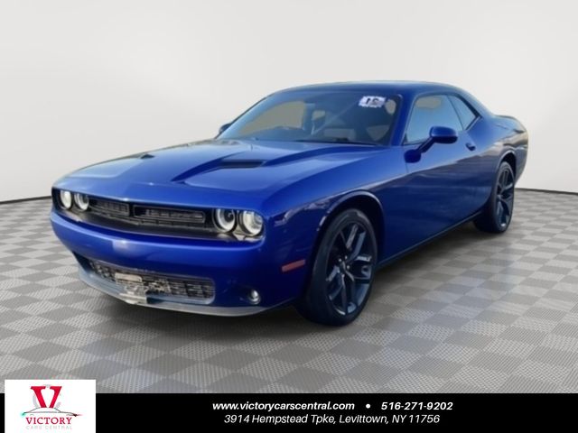 Indigo Blue 2021 Dodge Challenger SXT RWD Coupe Rear-Wheel Drive 8-Speed Automatic
