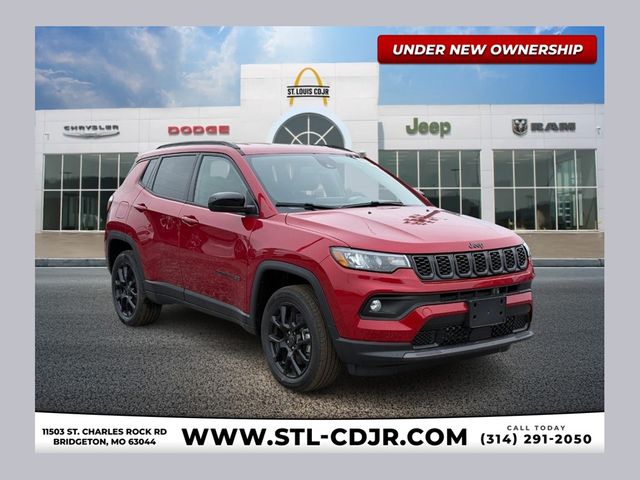 Red Hot Pearlcoat 2026 Jeep Compass Latitude 4WD SUV / Crossover Four-Wheel Drive 8-Speed Automatic
