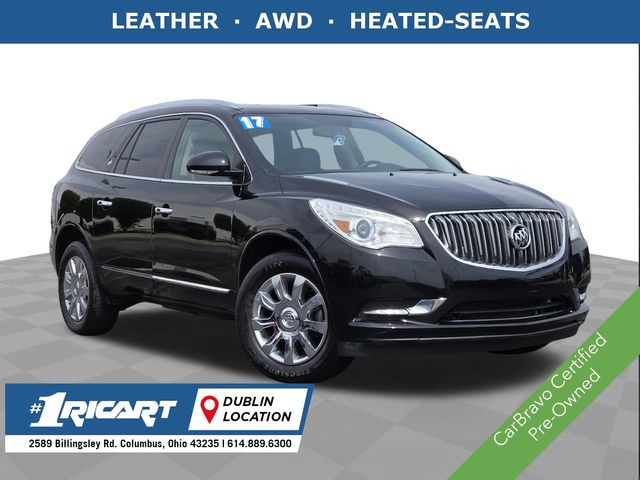 Black (Ebony Twilight Metallic) 2017 Buick Enclave SUV / Crossover Front-Wheel Drive 6-Speed Automatic Overdrive