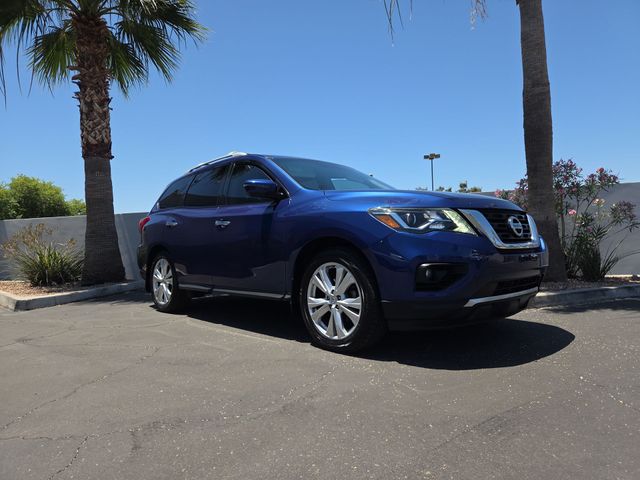 Caspian Blue 2018 Nissan Pathfinder SL SUV / Crossover Front-Wheel Drive Continuously Variable Transmission