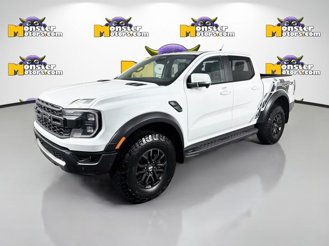 White 2024 Ford Ranger Pickup Truck Four-Wheel Drive Automatic