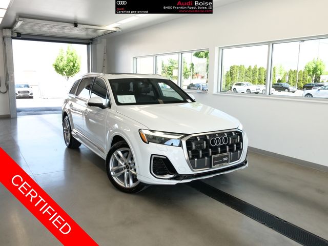 Glacier White Metallic 2025 Audi Q7 quattro Premium Plus 55 TFSI SUV / Crossover All-Wheel Drive 8-Speed Automatic