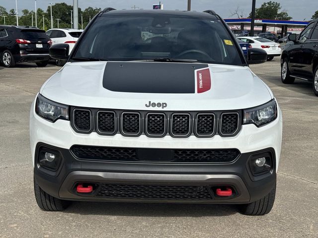 2024 Jeep Compass Trailhawk White/off-white at Ross Downing Buick GMC