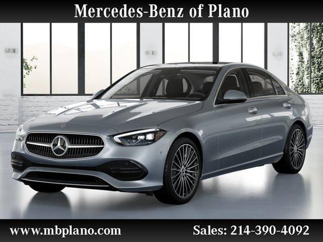 Cirrus Silver Metallic 2026 Mercedes-Benz C-Class Sedan Rear-Wheel Drive 9-Speed Automatic