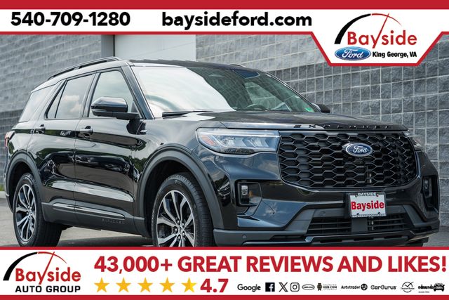 Black Metallic 2026 Ford Explorer SUV / Crossover All-Wheel Drive Automatic