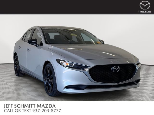 Gray (Platinum Quartz Metallic) 2025 Mazda MAZDA3 2.5 S Select Sport FWD Sedan Front-Wheel Drive 6-Speed Automatic
