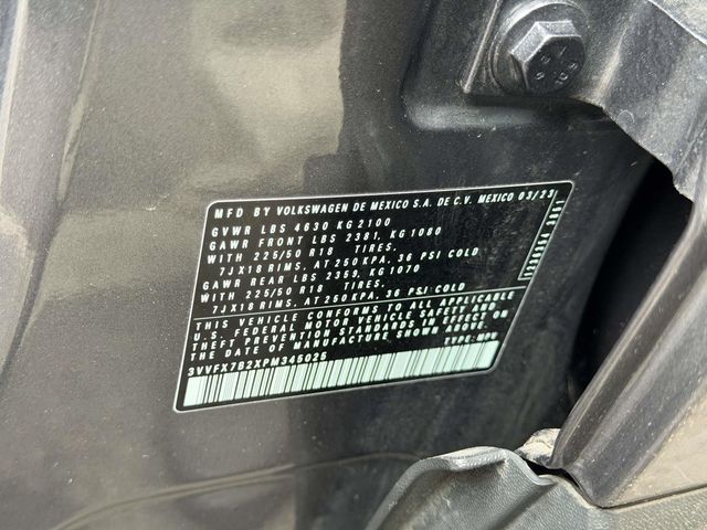 used 2023 Volkswagen Taos car, priced at $20,655