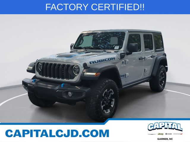 Silver Zynith Clearcoat 2024 Jeep Wrangler 4xe SUV / Crossover Four-Wheel Drive 8-Speed Automatic