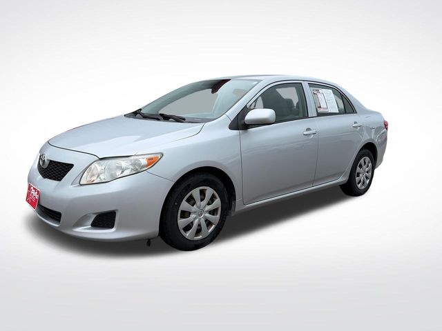 Silver 2009 Toyota Corolla Sedan Front-Wheel Drive 4-Speed Automatic