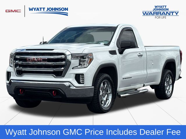 Summit White 2021 GMC Sierra 1500 Pickup Truck 4X2 6-Speed Automatic