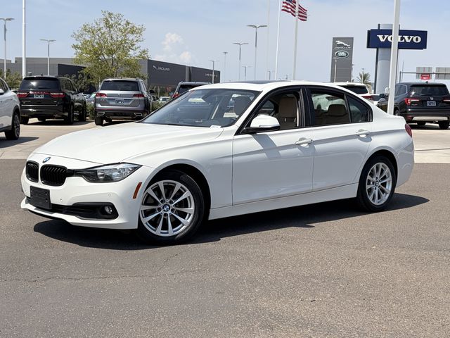 Alpine White 2017 BMW 3 Series Sedan All-Wheel Drive 8-Speed Automatic