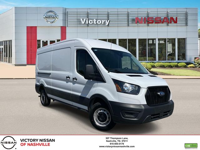 Oxford White 2023 Ford Transit Cargo 250 Medium Roof LB RWD Van Rear-Wheel Drive