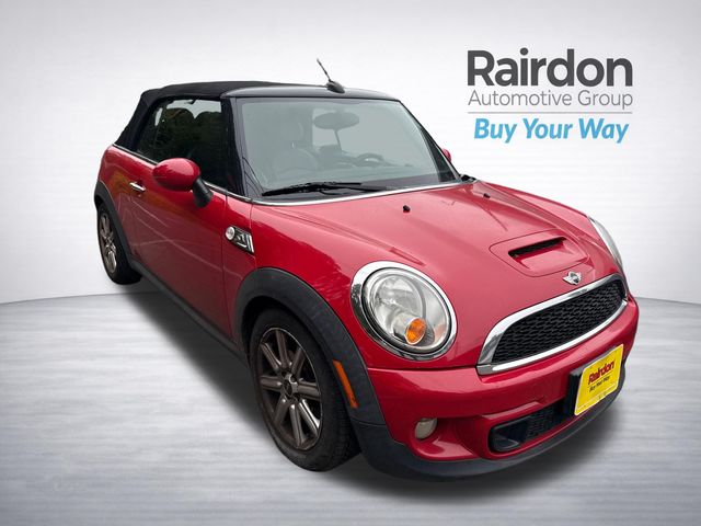 Chili Red 2012 MINI Cooper Convertible Front-Wheel Drive 6-Speed Automatic