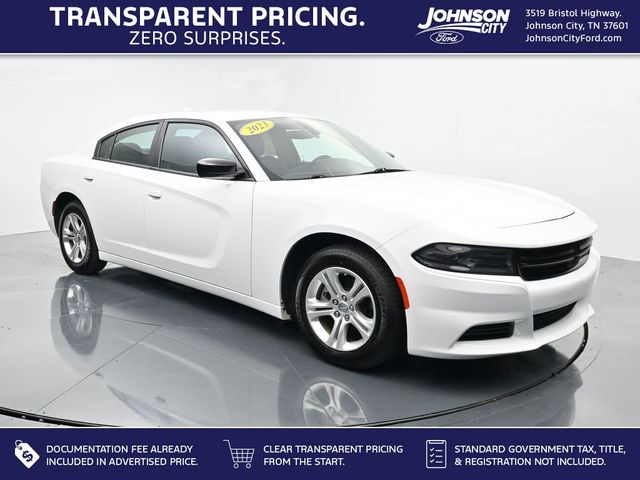 White Knuckle Clearcoat 2023 Dodge Charger Sedan Rear-Wheel Drive 8-Speed Automatic