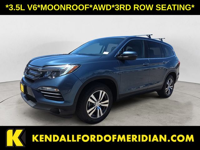 Blue 2017 Honda Pilot SUV / Crossover All-Wheel Drive 6-Speed Automatic