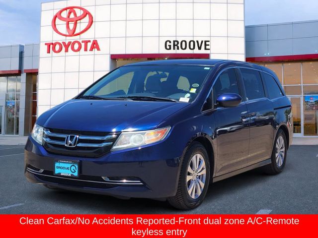 Black (Obsidian Blue Pearl) 2016 Honda Odyssey Minivan Front-Wheel Drive 6-Speed Automatic