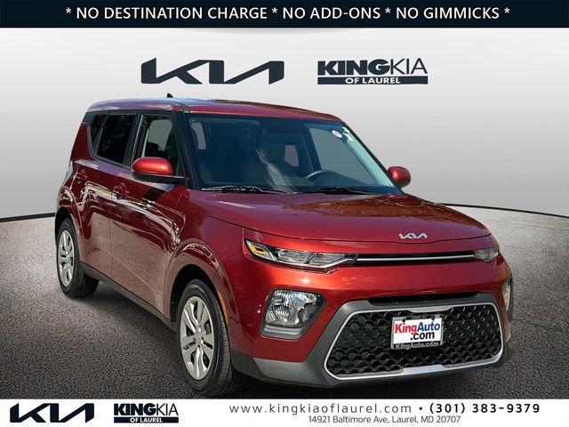 Mars Orange 2022 Kia Soul LX FWD SUV / Crossover Front-Wheel Drive Continuously Variable Transmission