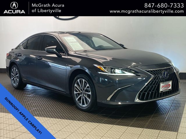 Cloudburst Gray 2022 Lexus ES Hybrid 300h FWD Sedan Front-Wheel Drive Continuously Variable Transmission