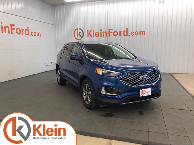 Atlas Blue Metallic 2024 Ford Edge SUV / Crossover All-Wheel Drive 8-Speed Automatic