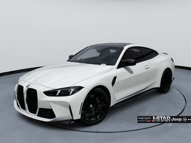 Alpine White 2025 BMW M4 Coupe Rear-Wheel Drive 8-Speed Automatic