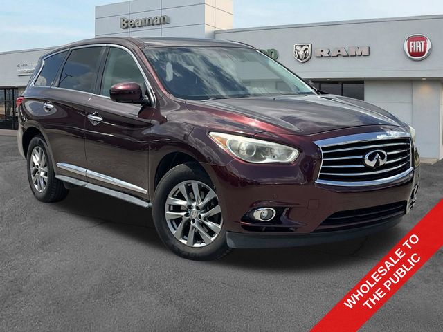 Midnight Garnet 2013 INFINITI JX35 SUV / Crossover Front-Wheel Drive Continuously Variable Transmission