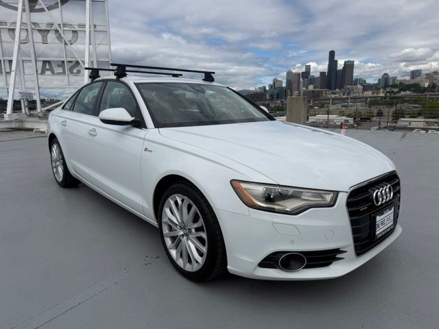 Ibis White 2014 Audi A6 Sedan All-Wheel Drive 8-Speed Automatic