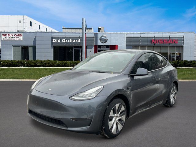 Midnight Silver Metallic 2022 Tesla Model Y Long Range AWD SUV / Crossover All-Wheel Drive 1-Speed Automatic