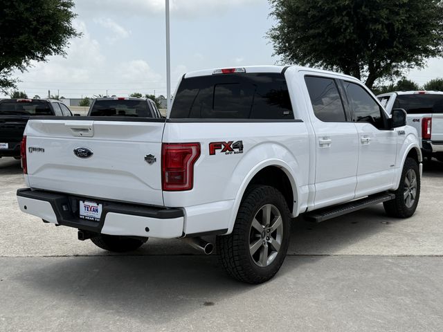 2016 Ford F-150 Lariat White at Emmons Autoplex