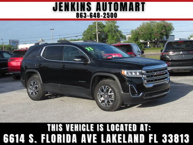 Black (Ebony Twilight Metallic) 2023 GMC Acadia SUV / Crossover Front-Wheel Drive 9-Speed Automatic
