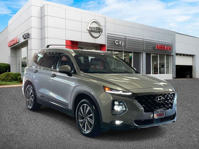 Shimmering Silver Pearl 2020 Hyundai Santa Fe SUV / Crossover All-Wheel Drive 8-Speed Automatic