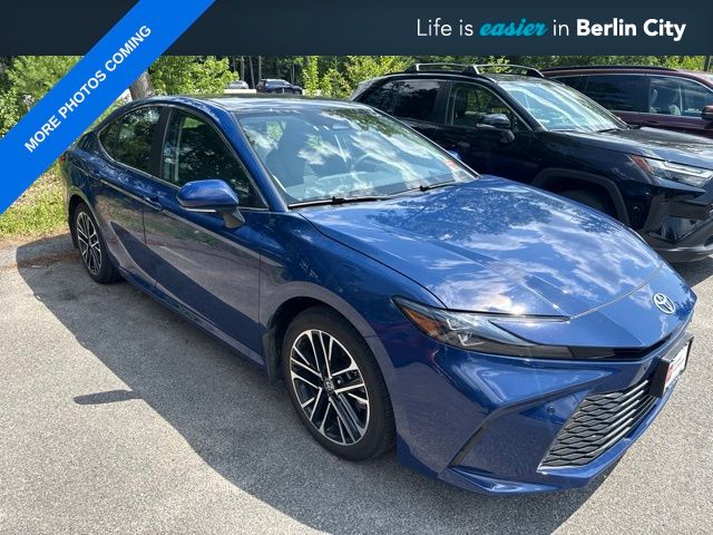 Blue 2025 Toyota Camry Sedan All-Wheel Drive Continuously Variable Transmission