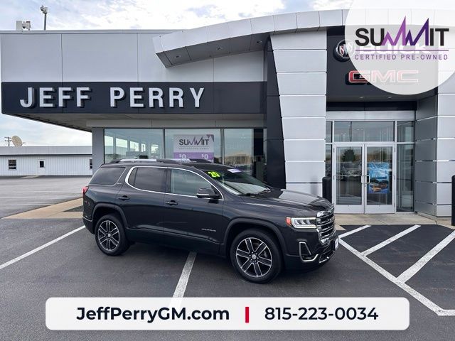 Carbon Black Metallic 2020 GMC Acadia SUV / Crossover Four-Wheel Drive 9-Speed Automatic