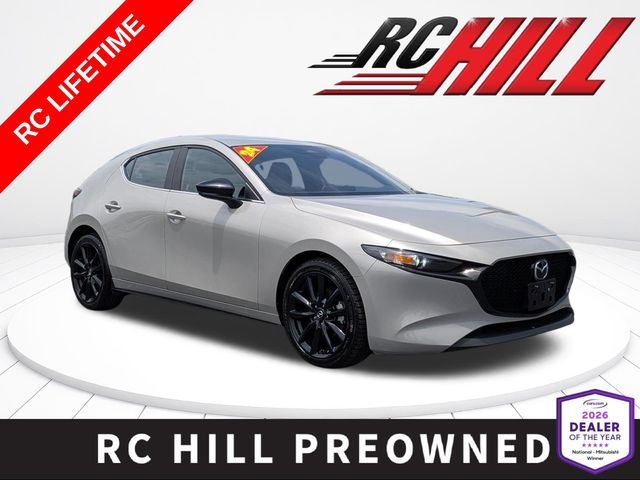 Gray (Platinum Quartz Metallic) 2024 Mazda MAZDA3 Hatchback Front-Wheel Drive 6-Speed Automatic