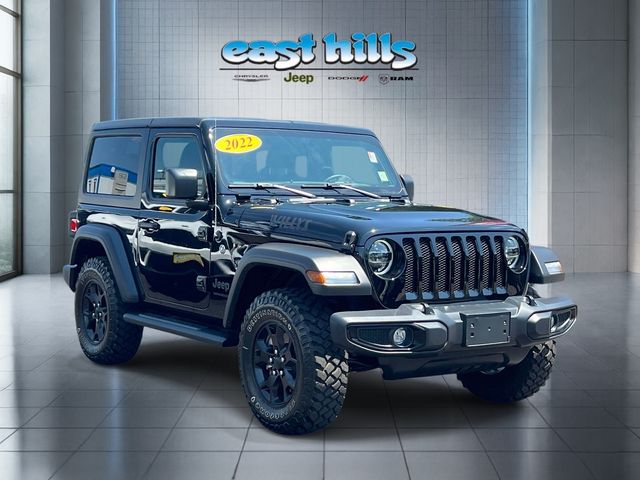 Black Clearcoat 2022 Jeep Wrangler SUV / Crossover Four-Wheel Drive 8-Speed Automatic