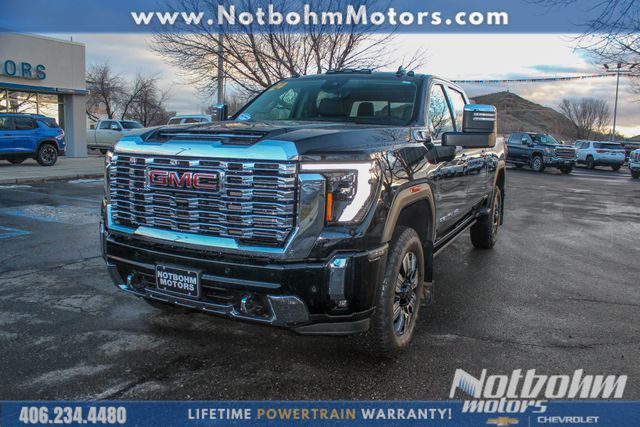 Onyx Black 2024 GMC Sierra 3500HD Pickup Truck Four-Wheel Drive Automatic
