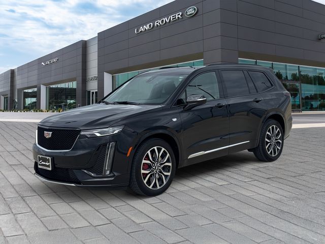 Stellar Black Metallic 2024 Cadillac XT6 Sport AWD SUV / Crossover Four-Wheel Drive 9-Speed Automatic
