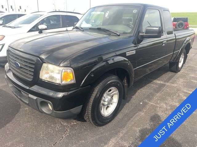 Black 2008 Ford Ranger Pickup Truck 5-Speed Automatic