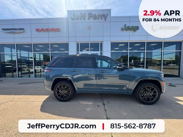Gray (Steel Blue) 2026 Jeep Grand Cherokee SUV / Crossover Four-Wheel Drive 8-Speed Automatic