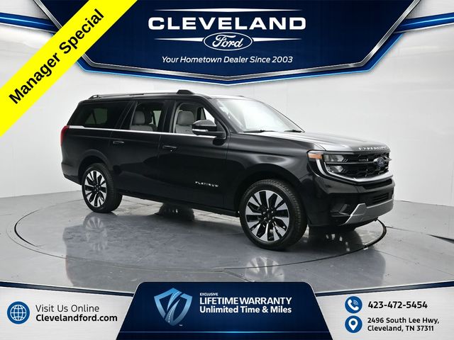 Agate Black Metallic 2025 Ford Expedition SUV / Crossover Four-Wheel Drive Automatic