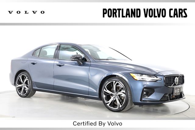 Denim Blue Metallic 2025 Volvo S60 B5 Plus AWD Sedan All-Wheel Drive Automatic