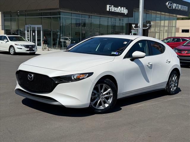 Snowflake White Pearl Mica 2025 Mazda MAZDA3 Hatchback Front-Wheel Drive 6-Speed Automatic