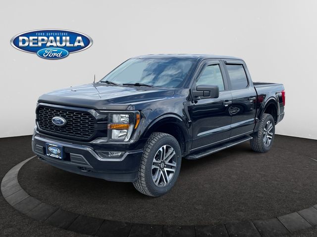 Black Metallic 2023 Ford F-150 Pickup Truck Four-Wheel Drive Automatic