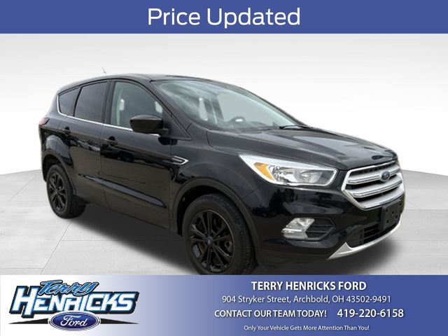 Agate Black Metallic 2019 Ford Escape SUV / Crossover All-Wheel Drive 6-Speed Automatic
