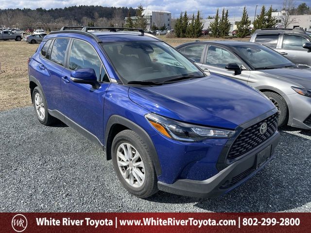 Blue Crush Metallic 2023 Toyota Corolla Cross LE AWD SUV / Crossover All-Wheel Drive Continuously Variable Transmission